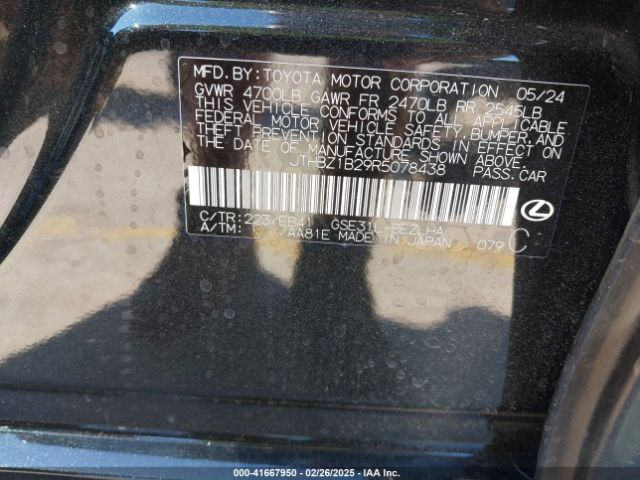 JTHBZ1B29R5078438 Lexus Is 350 F Sport Design