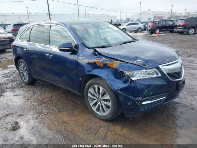 2015 ACURA MDX 5FRYD4H47FB002889