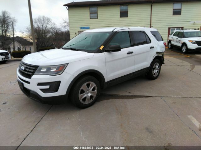 1FM5K8AR4HGD25759 Ford Explorer Police Interceptor
