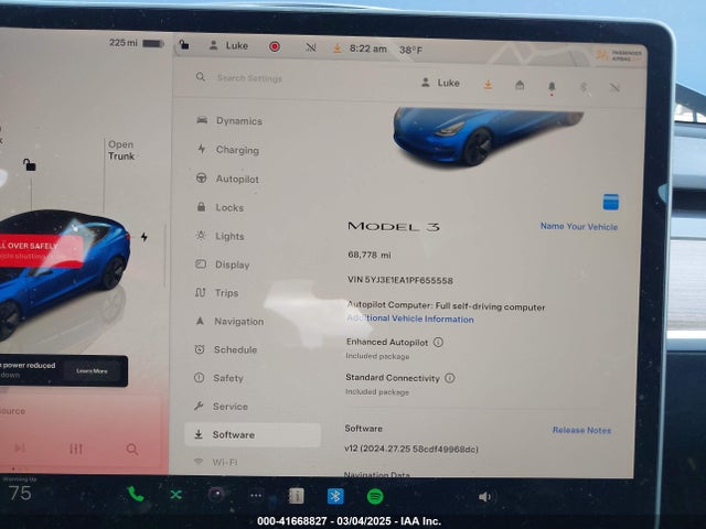 2023 TESLA MODEL 3 5YJ3E1EA1PF655558 Photo 6