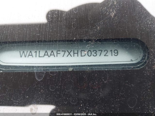 WA1LAAF7XHD037219 Audi Q7 3.0t Premium