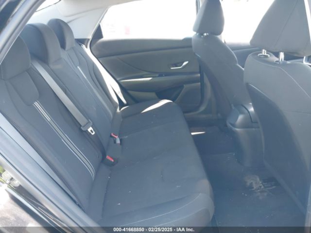 KMHLM4AJ4PU057591 Hyundai Elantra Hybrid Blue