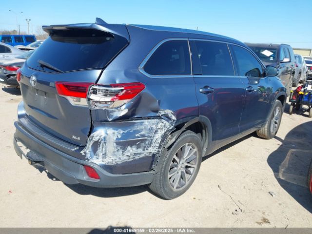 5TDKZRFH2HS526283 Toyota Highlander Xle