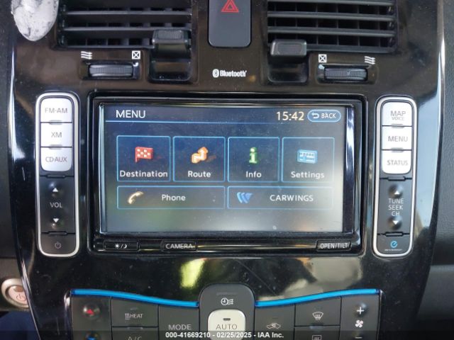 1N4AZ0CP0FC316451 Nissan Leaf Sl