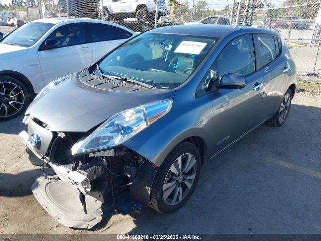 1N4AZ0CP0FC316451 Nissan Leaf Sl