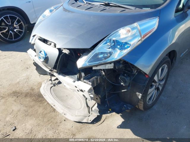 1N4AZ0CP0FC316451 Nissan Leaf Sl