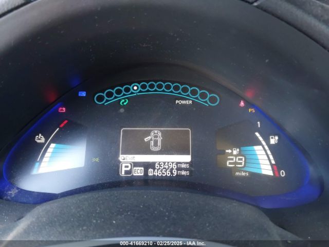 1N4AZ0CP0FC316451 Nissan Leaf Sl