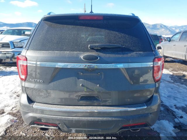 1FM5K7F86JGB57929 Ford Explorer Limited