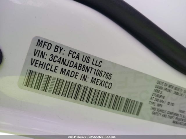2022 JEEP COMPASS 3C4NJDAB8NT106765 Photo 8