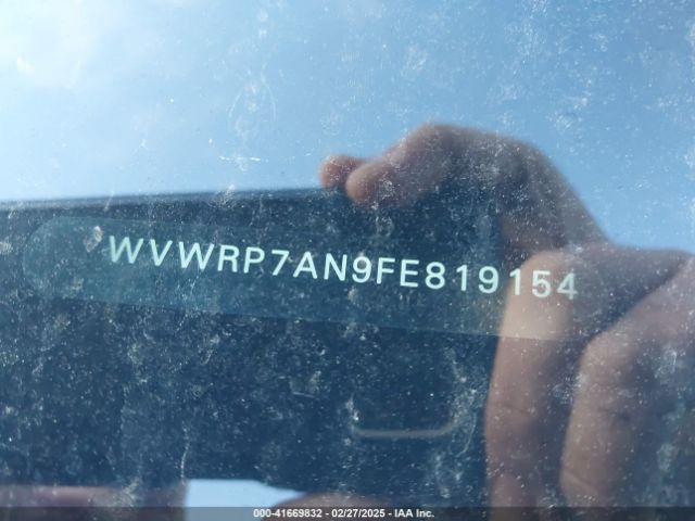 WVWRP7AN9FE819154 Volkswagen Cc 2.0t Executive