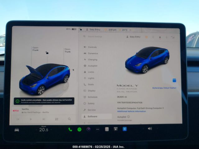 7SAYGDEE3PA047108 Tesla Model Y