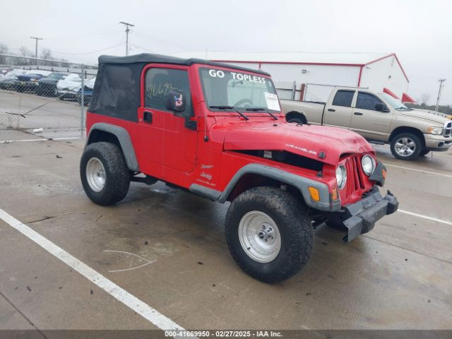 2006 JEEP WRANGLER 1J4FA29156P762295
