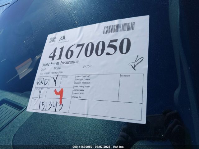 1FTMF1CT6EFB17436 Ford F-150 FX2