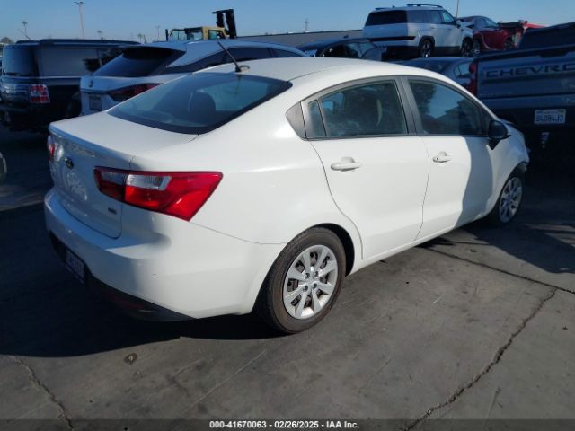 KNADM4A39F6522005 KIA RIO LX