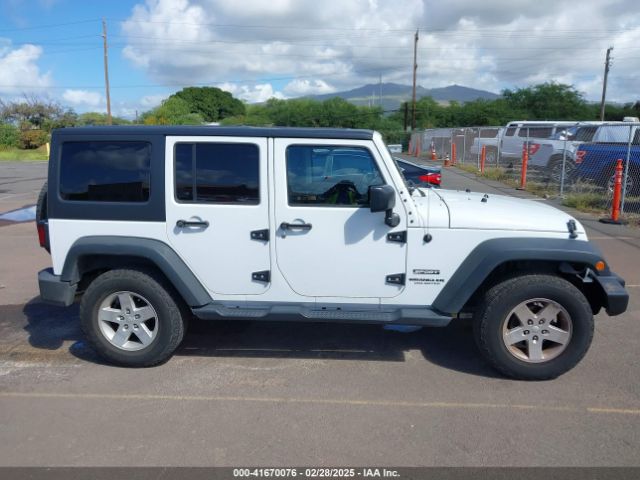 1C4BJWDGXGL238558 Jeep Wrangler Unlimited Sport