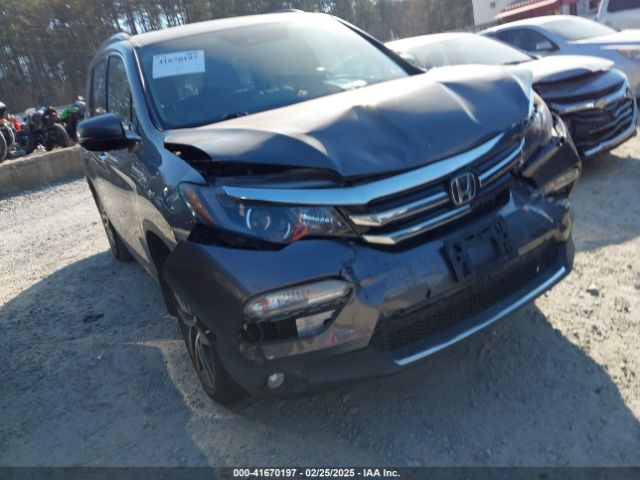 5FNYF6H01GB050555 Honda Pilot Elite