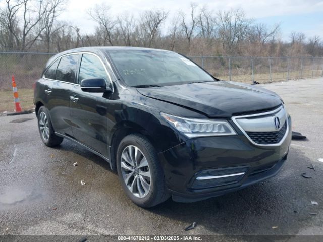 2016 ACURA MDX 5FRYD3H49GB021147 Photo 0