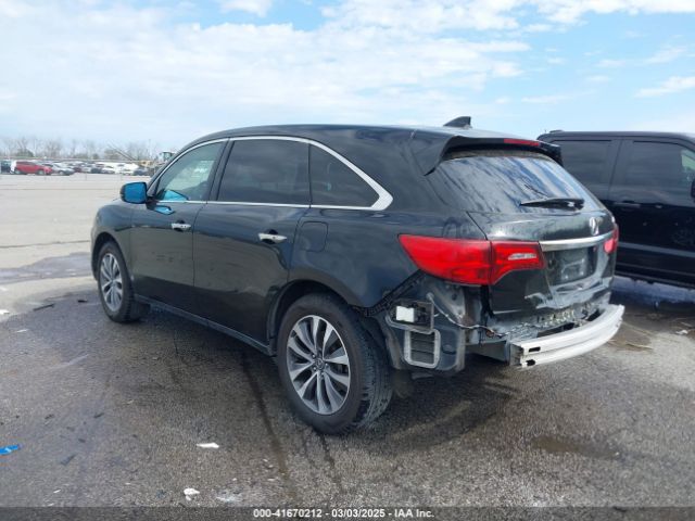 2016 ACURA MDX 5FRYD3H49GB021147 Photo 2