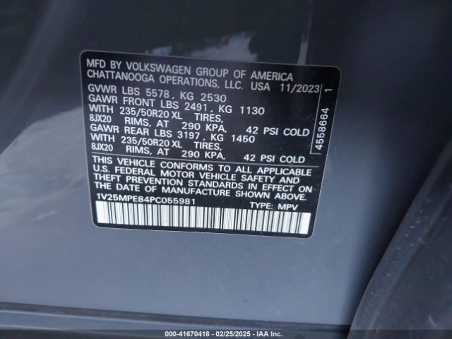 1V25MPE84PC055981 Volkswagen Id.4 S
