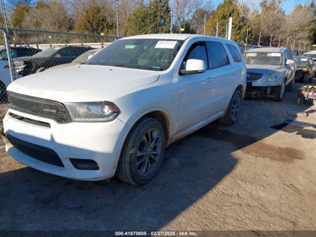 1C4RDJDG8KC664072 Dodge Durango Gt Plus Awd