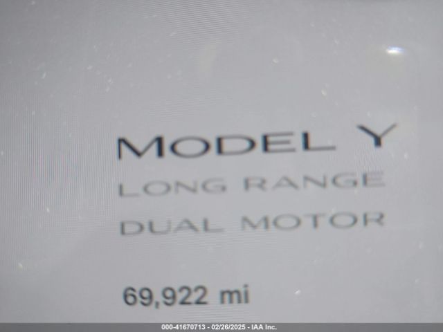 5YJYGDEE5MF286199 Tesla Model Y Long Range Dual Motor All-wheel Drive