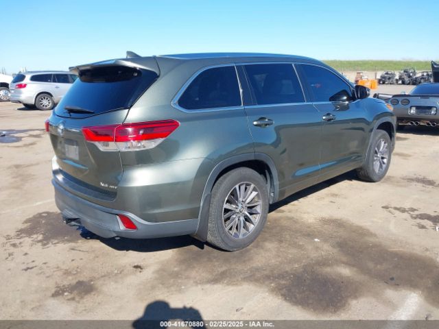 5TDJZRFH3JS834516 Toyota Highlander Xle