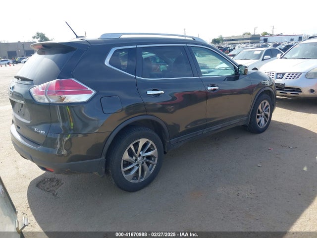 Nissan Rogue Sl 2015 5N1AT2MVXFC795199 Image 4