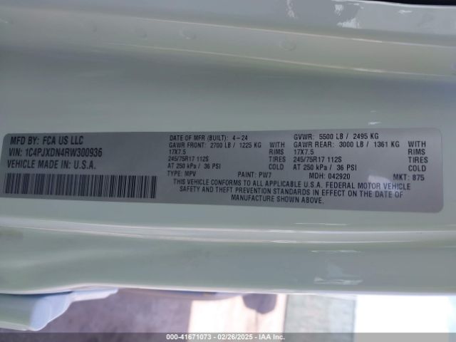 1C4PJXDN4RW300936 Jeep Wrangler 4-door Sport S 4x4