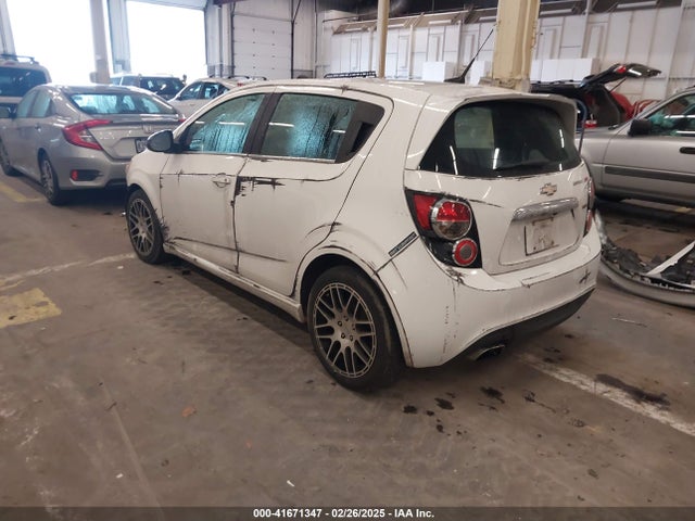 1G1JH6SB3E4211006 Chevrolet Sonic Rs Manual