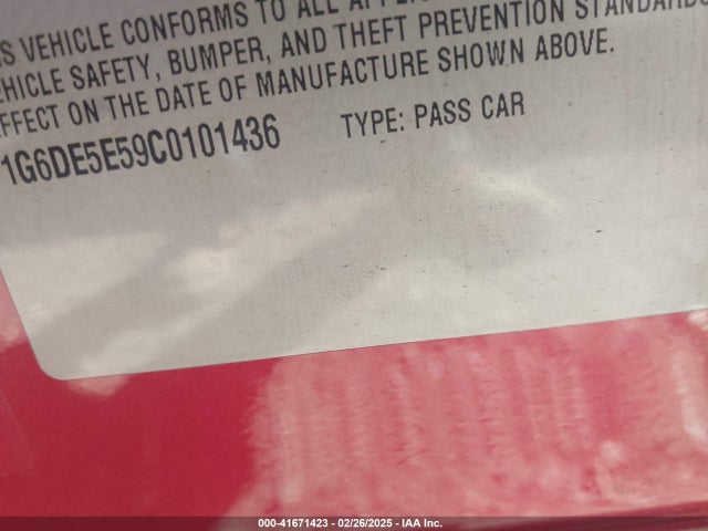 2012 CADILLAC CTS 1G6DE5E59C0101436 Photo 8