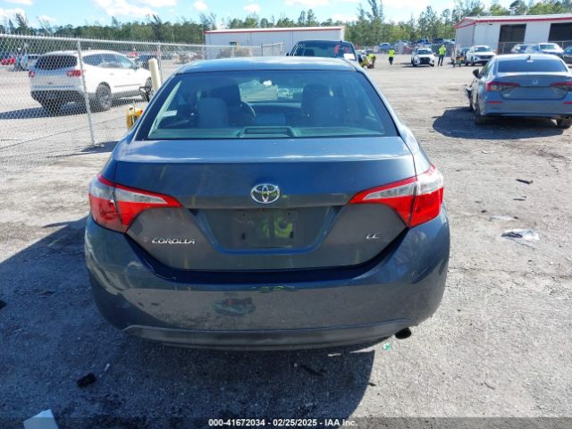 5YFBURHE1GP478560 Toyota COROLLA LE