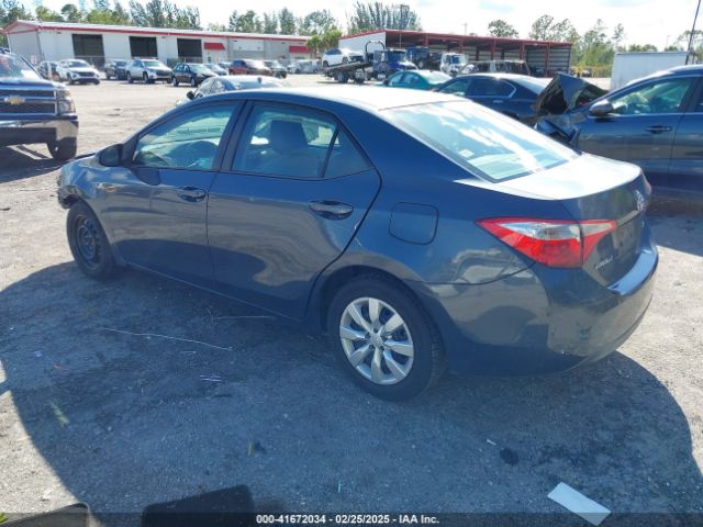 5YFBURHE1GP478560 Toyota COROLLA LE