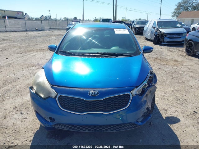 KNAFZ4A85F5307314 KIA FORTE EX