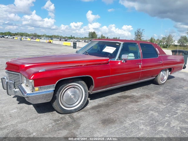 Продаж на аукціоні авто 1972 Cadillac 4 Door Sedan, vin: 6B69R2Q184718, номер лоту: 41672691