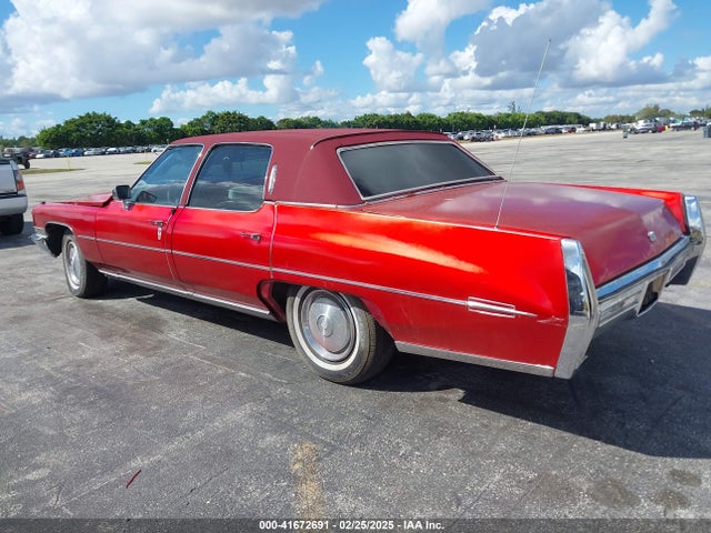 Продаж на аукціоні авто 1972 Cadillac 4 Door Sedan, vin: 6B69R2Q184718, номер лоту: 41672691