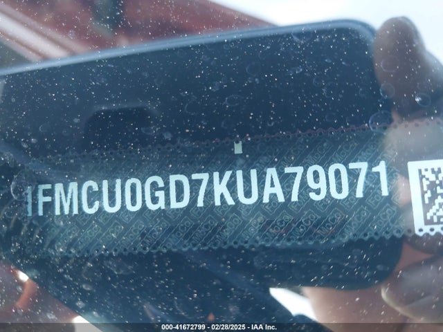 Ford ESCAPE SE 2019 1FMCU0GD7KUA79071 Image 9