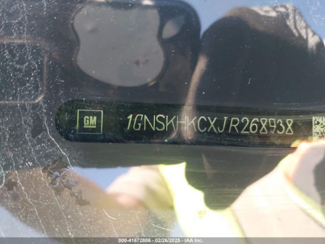 1GNSKHKCXJR268938 Chevrolet Suburban Lt