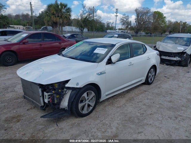 KNAGM4AD5E5075375 KIA Optima Hybrid Lx