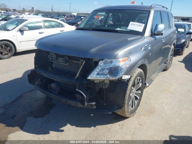JN8AY2ND2L9110735 Nissan Armada Sl 2wd