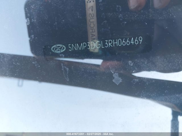 5NMP3DGL3RH066469 Hyundai Santa Fe Xrt