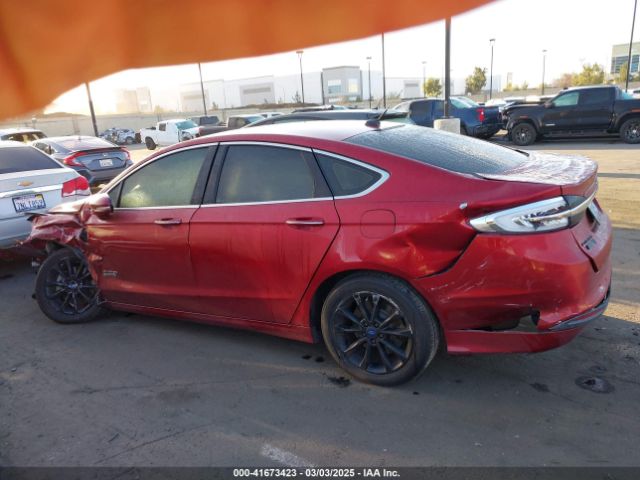 3FA6P0PU6HR275551 Ford Fusion Energi Se Luxury