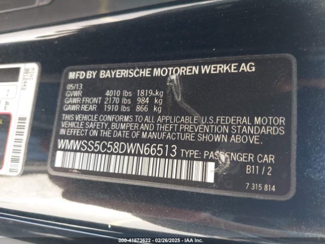 2013 MINI COOPER WMWSS5C58DWN66513 Photo 8