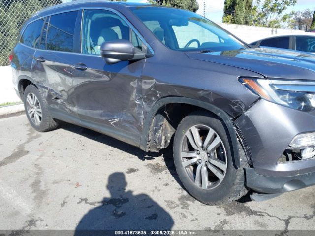 5FNYF6H57HB021350 Honda Pilot Ex-l