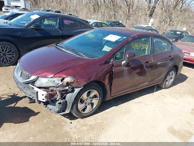 Honda Civic Lx 2015 19XFB2F56FE065731 Image 2