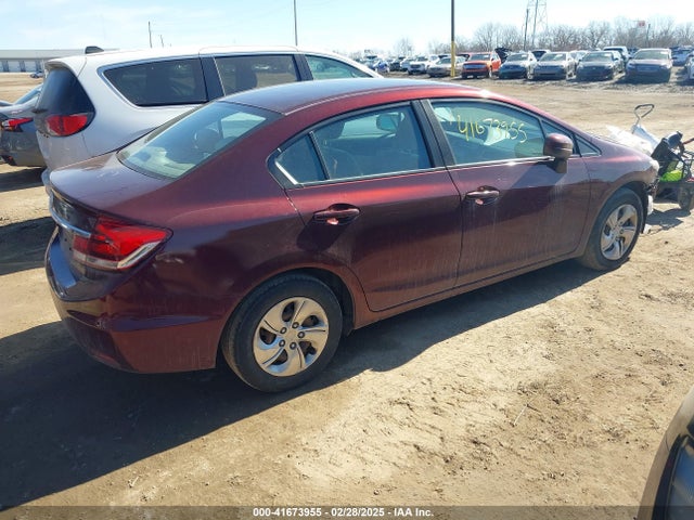 Honda Civic Lx 2015 19XFB2F56FE065731 Image 4