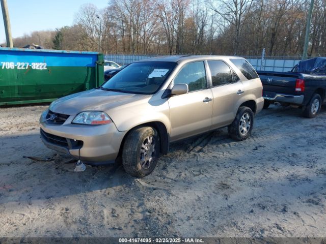 2001 ACURA MDX 2HNYD18421H511477 Photo 1