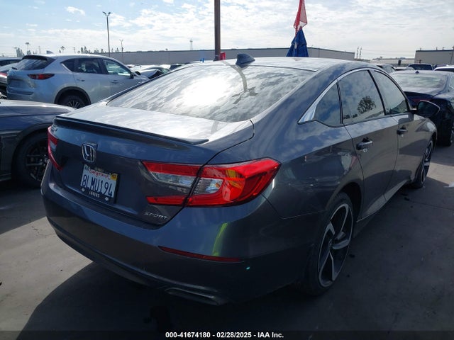1HGCV1F30KA123205 Honda Accord Sport