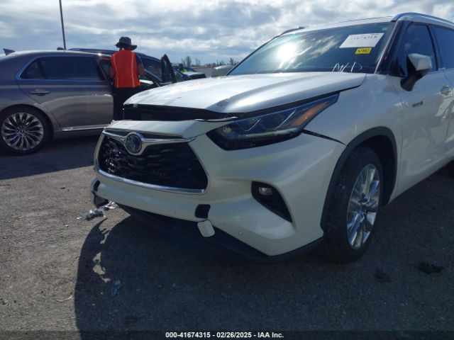 5TDYARAH2MS009326 Toyota Highlander Hybrid Limited