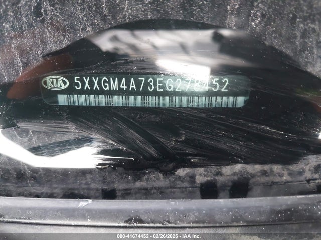5XXGM4A73EG278452 KIA Optima Lx