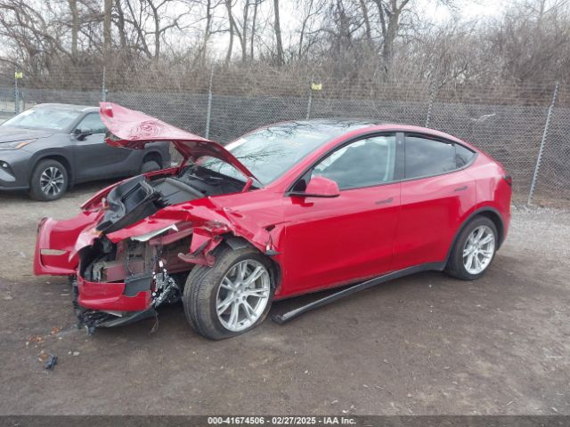 7SAYGDEE1NF442159 Tesla Model Y Long Range Dual Motor All-wheel Drive